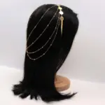 Gold Coin Drape Hairband