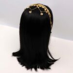 Gold Coin Drape Hairband - Image 2
