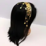 Gold Coin Drape Hairband