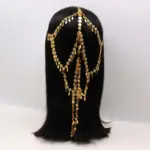 Gold Chain Coin Charm Hairband