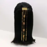 Gold Chain Drop Hair Clip