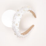 Embellished Pearl Hairband - Image 3