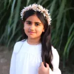 Beaded Floral Hairband - Image 2