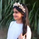 Beaded Floral Hairband