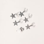 Star Charms Hair Rings - Image 2