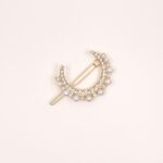 Pearl Crescent Hair Clip - Image 3