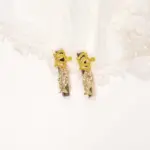 Gold Crown and Fish Hair Clips Set