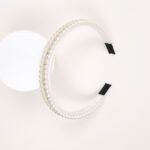 Pearl and Rhinestone Hairband - Image 2