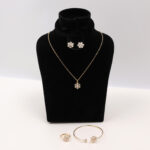 Snowflake Pendant Jewelry Set