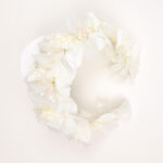 White Floral Hairband - Image 2