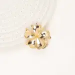 Metal Flower Hair Claw Clip