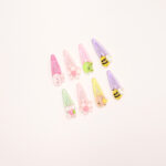 Animal & Flower Mini Hair Clip Set - Image 2