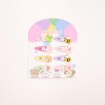 Animal & Flower Mini Hair Clip Set