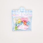 Mini Pastel Flower Hair Claw Clips - Image 2