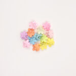 Mini Pastel Flower Hair Claw Clips
