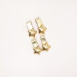 Gold Star Hair Clip Set