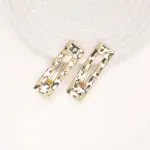 Gold Metal Snap Hair Clips