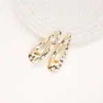 Gold Metal Snap Hair Clips