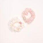 Crystal Bead Hair Scrunchie Set - Image 2