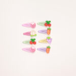 Mini Fruits Hair Clip Set - Image 2