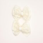 Lace Bow Hair Clips - Image 2