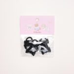 Mini Bow Elastic Hair Tie Set - Image 2