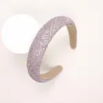 Patterned Rhinestone Padded Hairband - Image 3