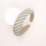 Pearl and Crystal Padded Headband - Image 2