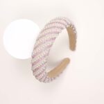 Pearl and Crystal Padded Headband - Image 4