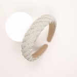 Pearl and Crystal Padded Headband - Image 3