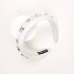 Crystal Butterflies and Floral Padded Hairband - Image 3