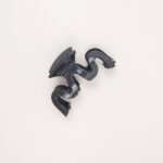 Glossy Squiggle Hair Claw Clip - Image 4