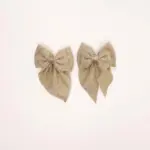 Glitter Bow Hair Clip