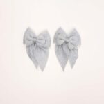 Glitter Bow Hair Clip - Image 2