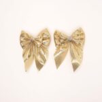Glossy Bow Hair Clips