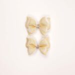 Glossy Faux Fur Hair Clips