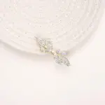 Leafs Crystal Hair Clip