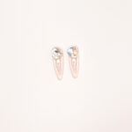 Heart Gem Mini Snap Hair Clips Set - Image 4