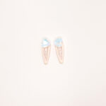 Mini Heart Gem Snap Hair Clips - Image 4