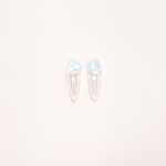Mini Heart Gem Snap Hair Clips - Image 3
