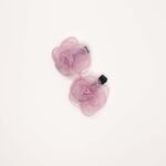 Mesh Flower Hair Clip Set - Image 2