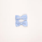 Rhinestone Ribbon Bow Clip Set - Image 4