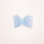 Butterfly Bow Clip with Pearl Accent - Image 2