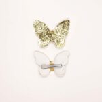 Butterfly Shape Glitter Hair Clip - Image 2