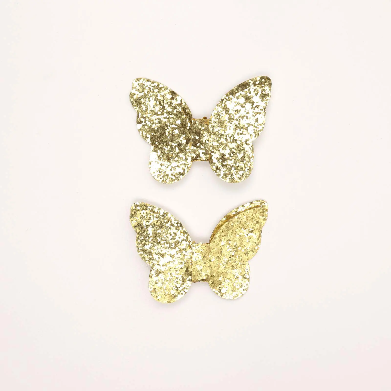 SA8GSHC19 Butterfly Shape Glitter Hair Clip - Image 1