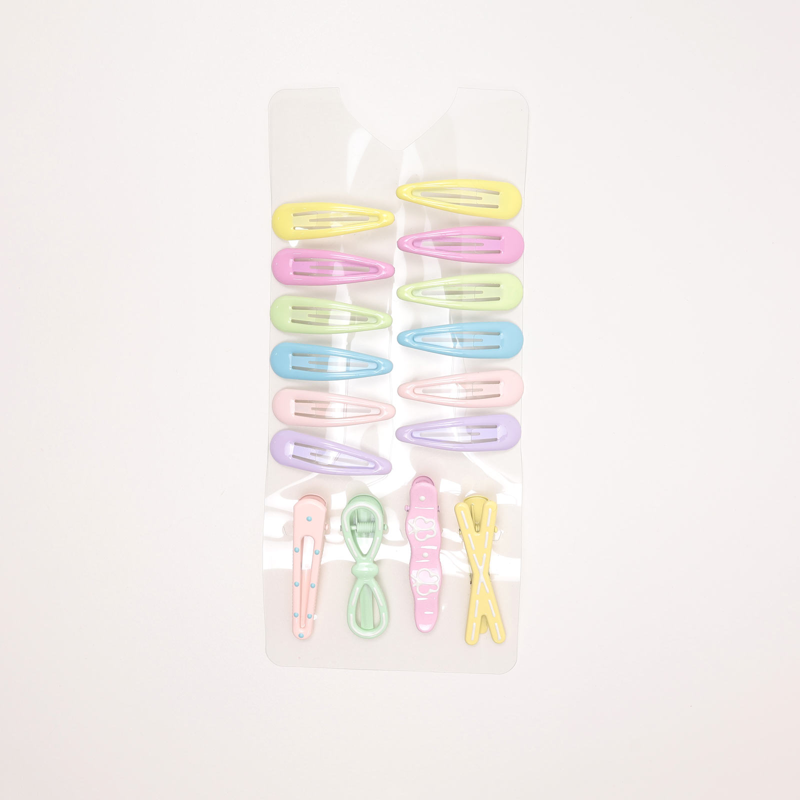 SA8SHC1 Mixed Shape Hair Clip Set - Image 1