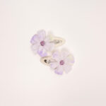 Flower Snap Hair Clip Set
