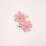 Flower Snap Hair Clip Set - Image 3
