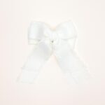 School Mesh Bow Hair Clip - Image 3