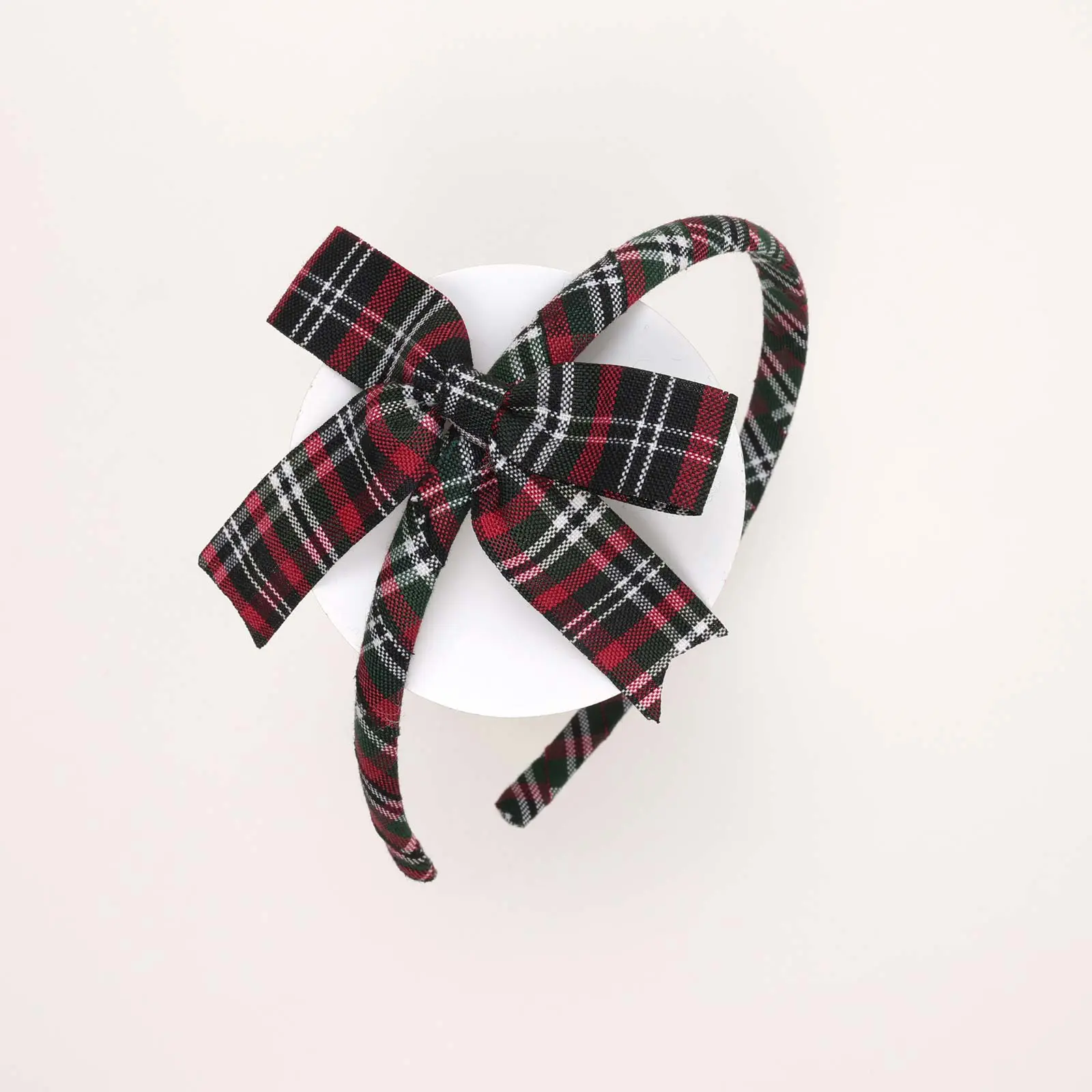 CH10SCHAB35 School Hairband with Bow Accent - Image 1
